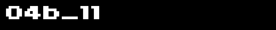 04b_11_英文字体(艺术字体在线转换器效果展示图)