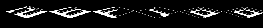 26Floor-Regular_英文字体(艺术字体在线转换器效果展示图)
