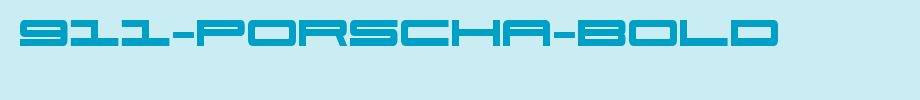 911-Porscha-Bold_ English font
(Art font online converter effect display)