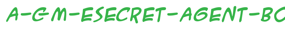 A-C-M-ESecret-Agent-Bold_ English font
(Art font online converter effect display)