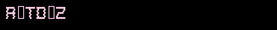 A-to-Z_英文字体(艺术字体在线转换器效果展示图)
