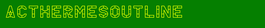 ACThermesOutline.otf
(Art font online converter effect display)