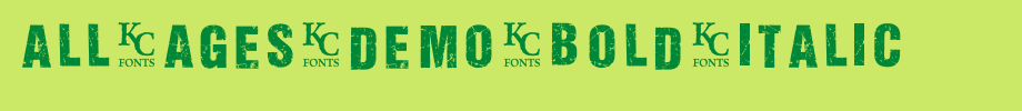 ALL-AGES-DEMO-Bold-Italic.ttf
(Art font online converter effect display)