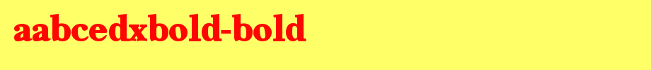 AabcedXBold-Bold_ English font
(Art font online converter effect display)