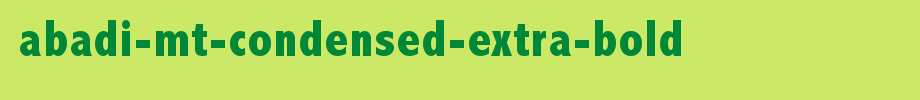 Abadi-MT-Condensed-Extra-Bold_ English font
(Art font online converter effect display)