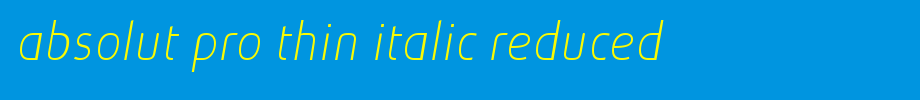 Absolut-Pro-Thin-Italic-reduced(字体效果展示)