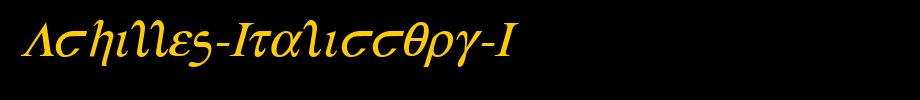 Achilles-Italiccopy-1_ English font