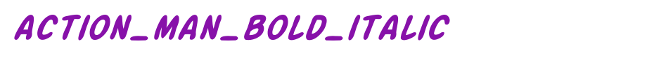 Action_Man_Bold_Italic.ttf
(Art font online converter effect display)