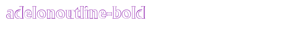AdelonOutline-Bold.ttf