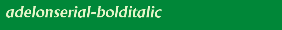 AdelonSerial-BoldItalic.ttf
(Art font online converter effect display)