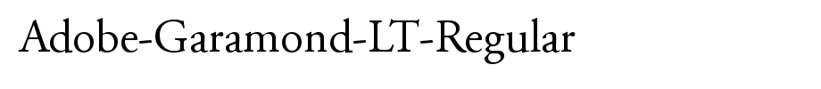 Adobe-Garamond-LT-Regular_ English fonts
(Art font online converter effect display)