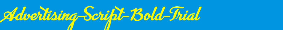 Advertising-Script-Bold-Trial_ English font
(Art font online converter effect display)