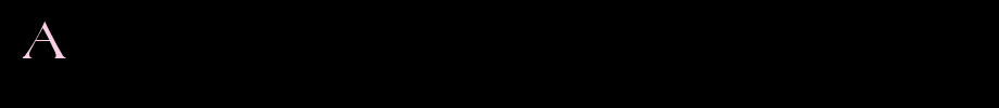 Agate_英文字体(艺术字体在线转换器效果展示图)