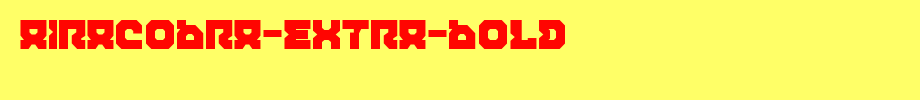 Airacobra-Extra-Bold
(Art font online converter effect display)