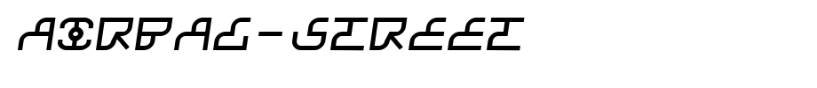 Airbag-Street.ttf
(Art font online converter effect display)