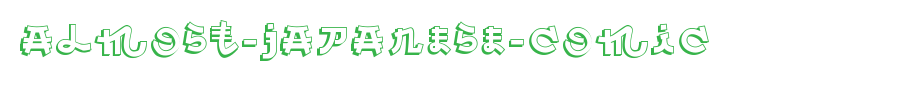 Almost-Japanese-Comic
(Art font online converter effect display)