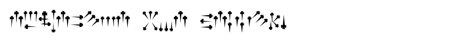 Alphabet-of-Daggers.ttf
(Art font online converter effect display)