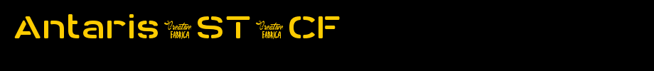 Antaris_ST_CF_ English font
(Art font online converter effect display)