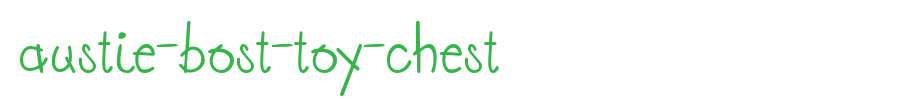 Austie-Bost-Toy-Chest
(Art font online converter effect display)