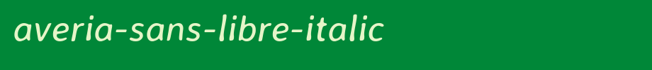 Averia-Sans-Libre-Italic
(Art font online converter effect display)