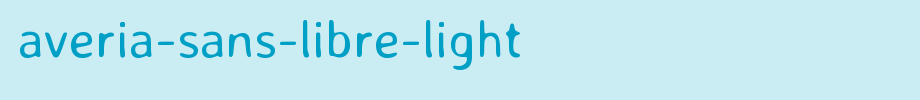 Averia-Sans-Libre-Light
(Art font online converter effect display)