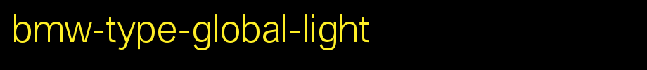 BMW-Type-Global-Light.ttf
(Art font online converter effect display)