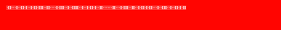 Binary-01s-BRK.ttf(字体效果展示)