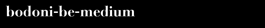 Bodoni-BE-Medium.ttf
(Art font online converter effect display)