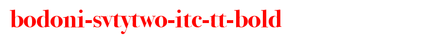 Bodoni-SvtyTwo-ITC-TT-Bold.ttf
(Art font online converter effect display)