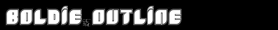 Boldie-Outline.ttf
(Art font online converter effect display)