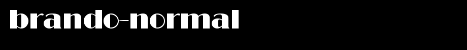 Brando-Normal.ttf