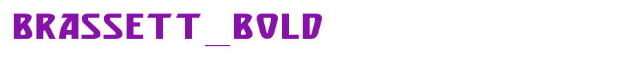 Brassett_Bold.ttf
(Art font online converter effect display)