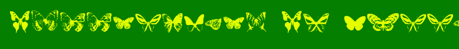 Butterflies-by-Darrian.ttf
(Art font online converter effect display)