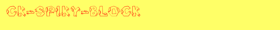 CK-Spiky-Block.ttf