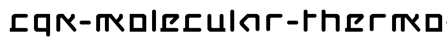 CQN-Molecular-Thermo-Regular.otf