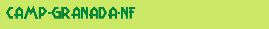 Camp-Granada-NF.ttf
(Art font online converter effect display)