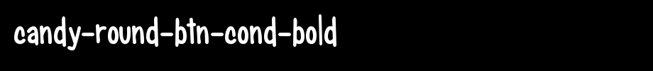 Candy-Round-BTN-Cond-Bold.ttf
(Art font online converter effect display)