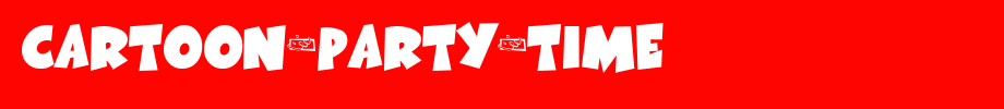 Cartoon-Party-Time.TTF
(Art font online converter effect display)