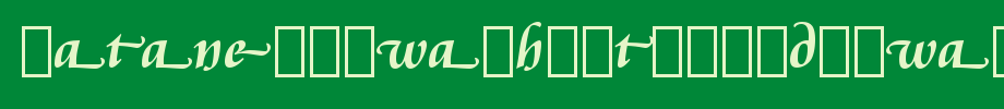 Cataneo-Swash-BT-Bold-Swash_ English font
(Art font online converter effect display)
