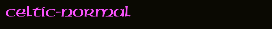 Celtic-Normal.ttf
(Art font online converter effect display)