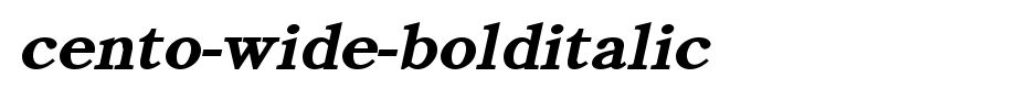 Cento-Wide-BoldItalic.ttf
(Art font online converter effect display)