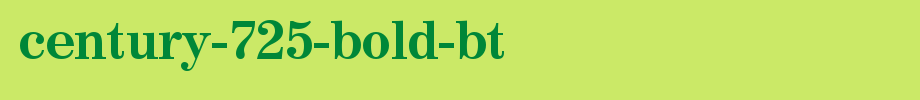 Century-725-Bold-BT_ English font
(Art font online converter effect display)