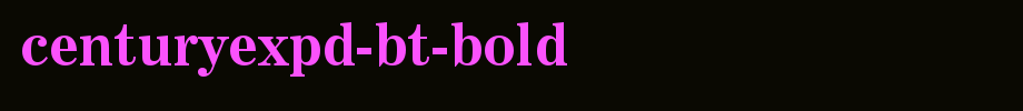 CenturyExpd-BT-Bold.ttf