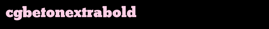 CgBetonExtraBold.ttf