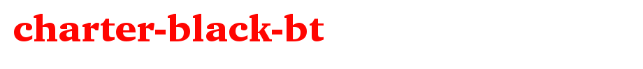 Charter-Black-BT_ English font
(Art font online converter effect display)