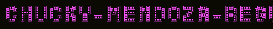 Chucky-Mendoza-Regular_ English font
(Art font online converter effect display)