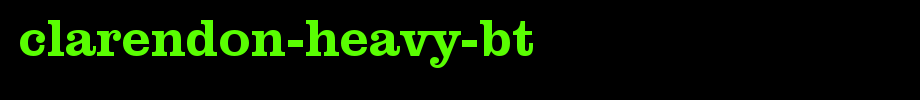Clarendon-Heavy-BT_ English font
(Art font online converter effect display)