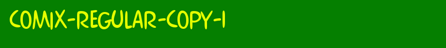 Comix-Regular-copy-1.ttf
(Art font online converter effect display)