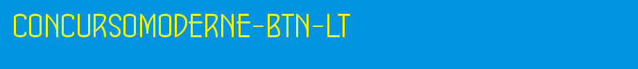 ConcursoModerne-BTN-Lt.ttf(字体效果展示)