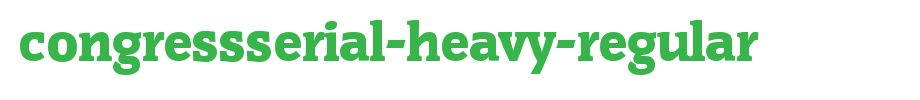 CongressSerial-Heavy-Regular.ttf
(Art font online converter effect display)